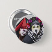 Sara en Savior Ronde Button 5,7 Cm (Voorkant /achterkant)