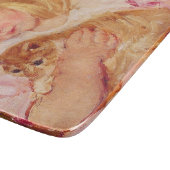 Sara Holding a Cat (door Mary Cassatt) Snijplank (Hoek)