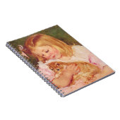 Sara Holding a Cat | Mary Cassatt Notitieboek (Rechterzijde)