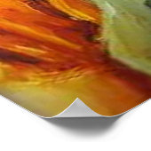 Sara in een Green Bonnet. c. 1901, Mary Cassatt Poster (Hoek)