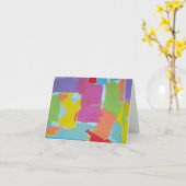 Sara Listige Kaart, Spatie binnen Kaart (Gele Bloem)