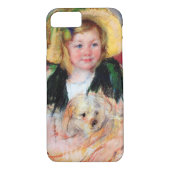 Sara met haar hond, Cassatt Case-Mate iPhone Case (Achterkant)