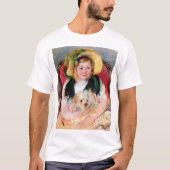 Sara met haar hond, Cassatt T-shirt (Voorkant)