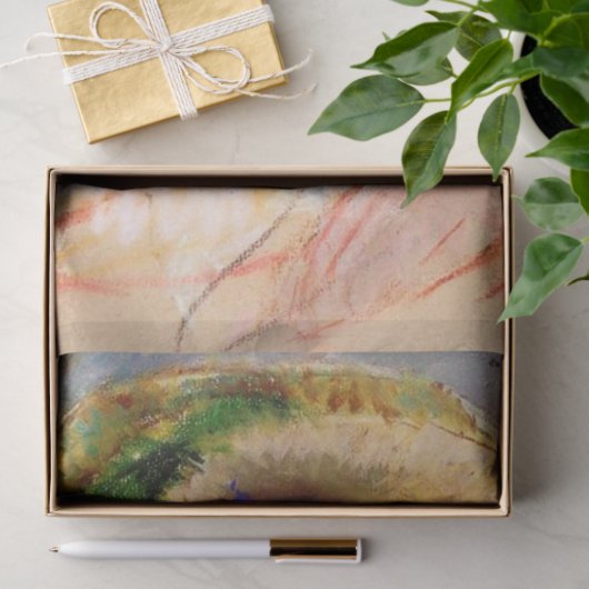 Sara met haar hond, Cassatt Tissuepapier (Geschenk)