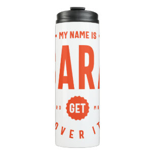 Sara Persoonlijke naam Birthday Gift Thermosbeker