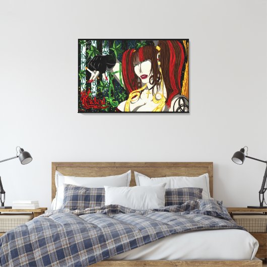 Sara Roos Canvas Afdruk (Insitu (Slaapkamer))