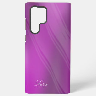 Sara - Sjabloon voor Jouw naam - Paarse Shades Samsung Galaxy Hoesje