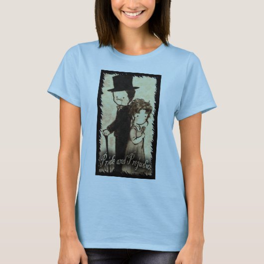 Sara Stiger — Baby pop Groot bruin "Mrs Bennet" T-shirt (Voorkant)