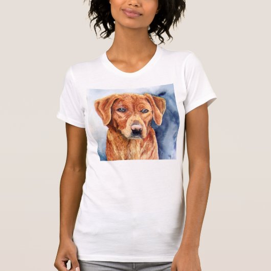 Sara The Golden Retriever T-Shirt (Voorkant)