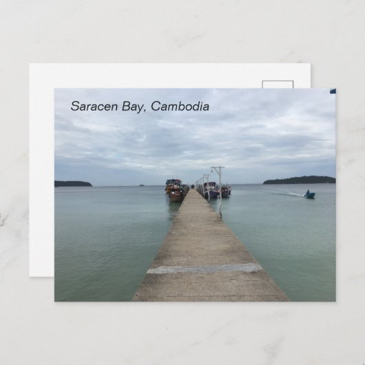 Saracen Bay, Koh Rong Sanloem Briefkaart (Voorkant / Achterkant)