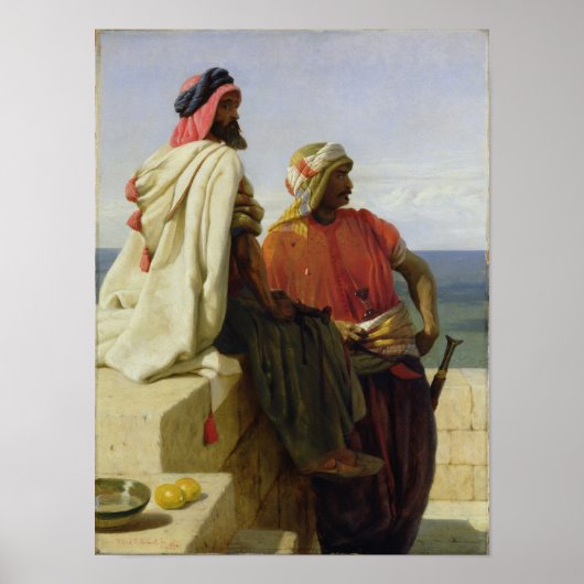 Saracens voor hun standpunt, 1864 poster (Voorkant)