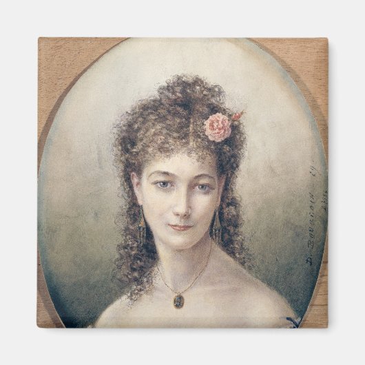 Sarah Bernhardt 1869 Magneet (Voorkant)