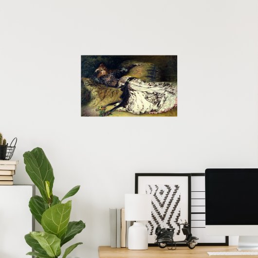 Sarah Bernhardt 1871 Poster (Thuiskantoor)