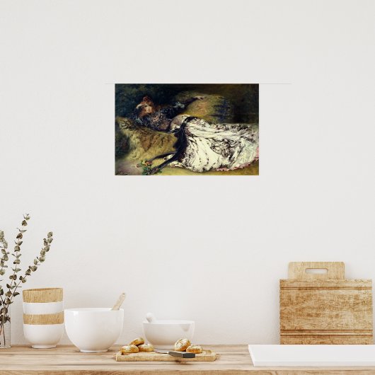 Sarah Bernhardt 1871 Poster (Keuken)