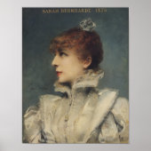 Sarah Bernhardt 1875 Poster (Voorkant)