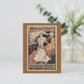 Sarah Bernhardt als Joan of Arc  theater en Briefkaart (Staand voorkant)