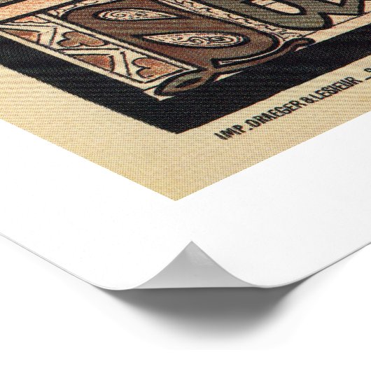 Sarah Bernhardt als Joan of Arc  theater en Poster (Hoek)