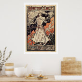 Sarah Bernhardt als Joan of Arc  theater en Poster (Keuken)