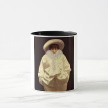 Sarah Bernhardt als Pierrot