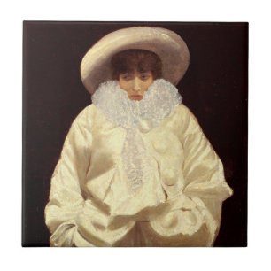 Sarah Bernhardt als Pierrot Tegeltje