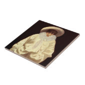 Sarah Bernhardt als Pierrot Tegeltje (Zijkant)