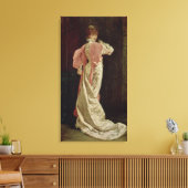 Sarah Bernhardt Canvas Afdruk (Insitu (Woonkamer))