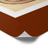 Sarah Bernhardt - Door: Alfons Mucha Poster (Hoek)