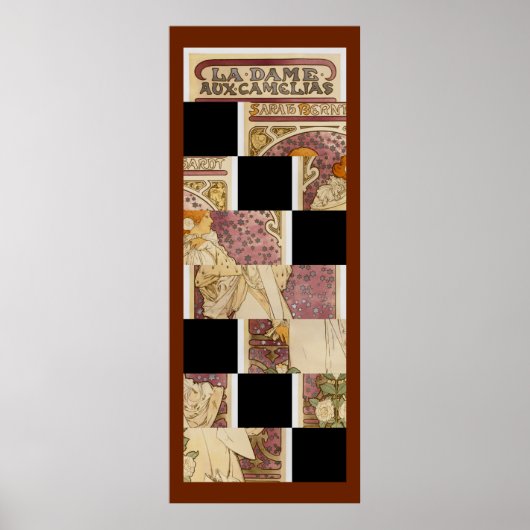 Sarah Bernhardt - Door: Alfons Mucha Poster (Voorkant)