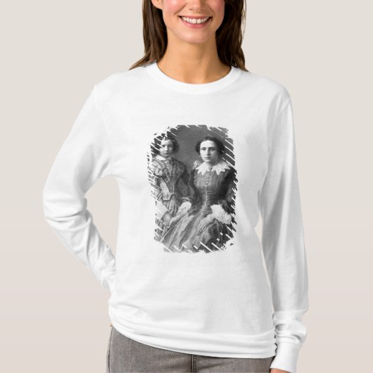 Sarah Bernhardt en haar moeder? T-shirt (Voorkant)