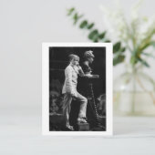 Sarah Bernhardt  Foto - 1876 Briefkaart (Staand voorkant)