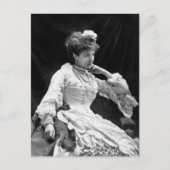 Sarah Bernhardt Foto - 1877 Briefkaart (Voorkant)