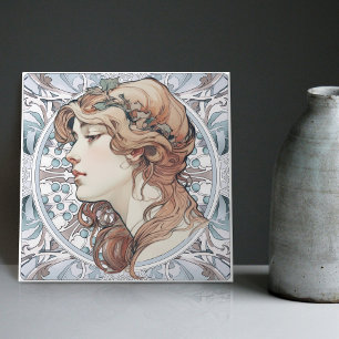 Sarah Bernhardt geïnspireerd kunstwerk door Alphon Tegeltje