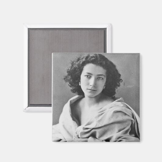 Sarah Bernhardt in costume, c.1860 Magneet (Voorkant / Achterkant)