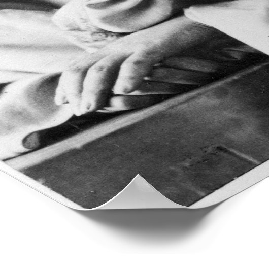 Sarah Bernhardt in costume, c.1860 Poster (Hoek)