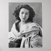 Sarah Bernhardt in costume, c.1860 Poster (Voorkant)