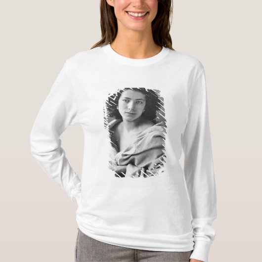 Sarah Bernhardt in costume, c.1860 T-shirt (Voorkant)