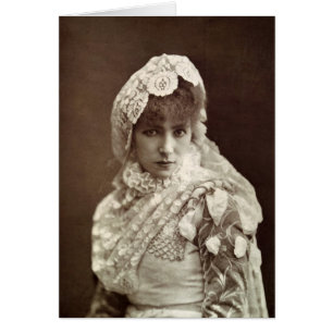 Sarah Bernhardt in de rol van Marion Delorme