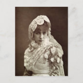 Sarah Bernhardt in de rol van Marion Delorme Briefkaart (Voorkant)
