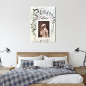 Sarah Bernhardt in de rol van Marion Delorme Canvas Afdruk (Insitu (Slaapkamer))