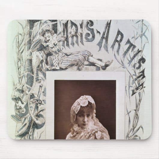 Sarah Bernhardt in de rol van Marion Delorme Muismat (Voorkant)