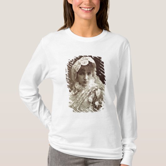 Sarah Bernhardt in de rol van Marion Delorme T-shirt (Voorkant)
