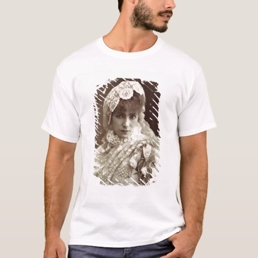 Sarah Bernhardt in de rol van Marion Delorme T-shirt (Voorkant)
