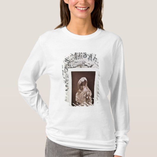 Sarah Bernhardt in de rol van Marion Delorme T-shirt (Voorkant)