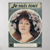 Sarah Bernhardt in Gismonda Poster (Voorkant)