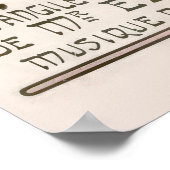 Sarah Bernhardt Le Samaritaine Art Nouveau Mucha Poster (Hoek)