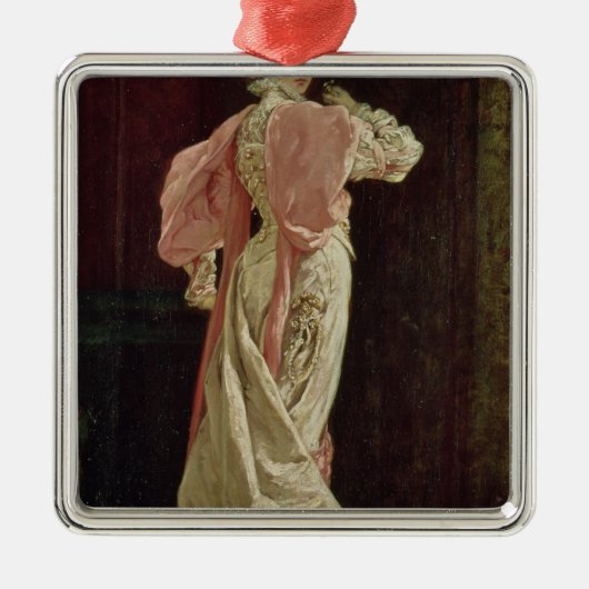 Sarah Bernhardt Metalen Ornament (Voorkant)