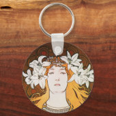 Sarah Bernhardt, Mucha Sleutelhanger (Voorkant)