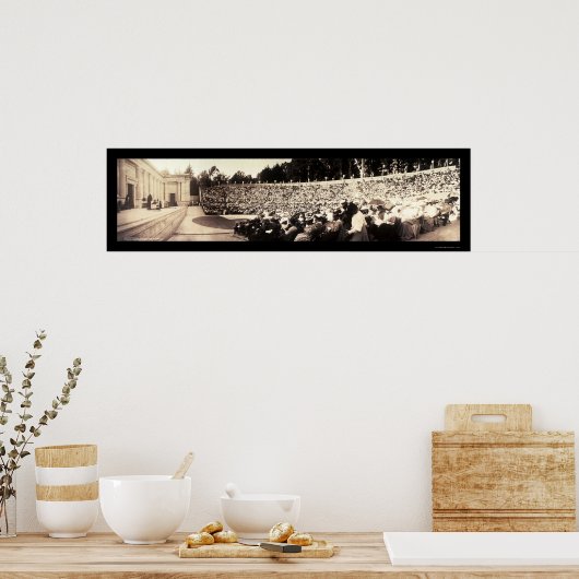 Sarah Bernhardt Phedre in Berkeley CA Foto 1906 Poster (Keuken)