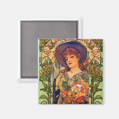 Sarah Bernhardt Tosca. Magneet (Voorkant / Achterkant)