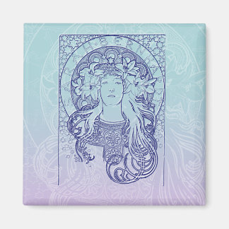 Sarah Bernhardt van Mucha Magneet